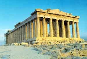 Culture is the temple the Parthenon 5th century BC
